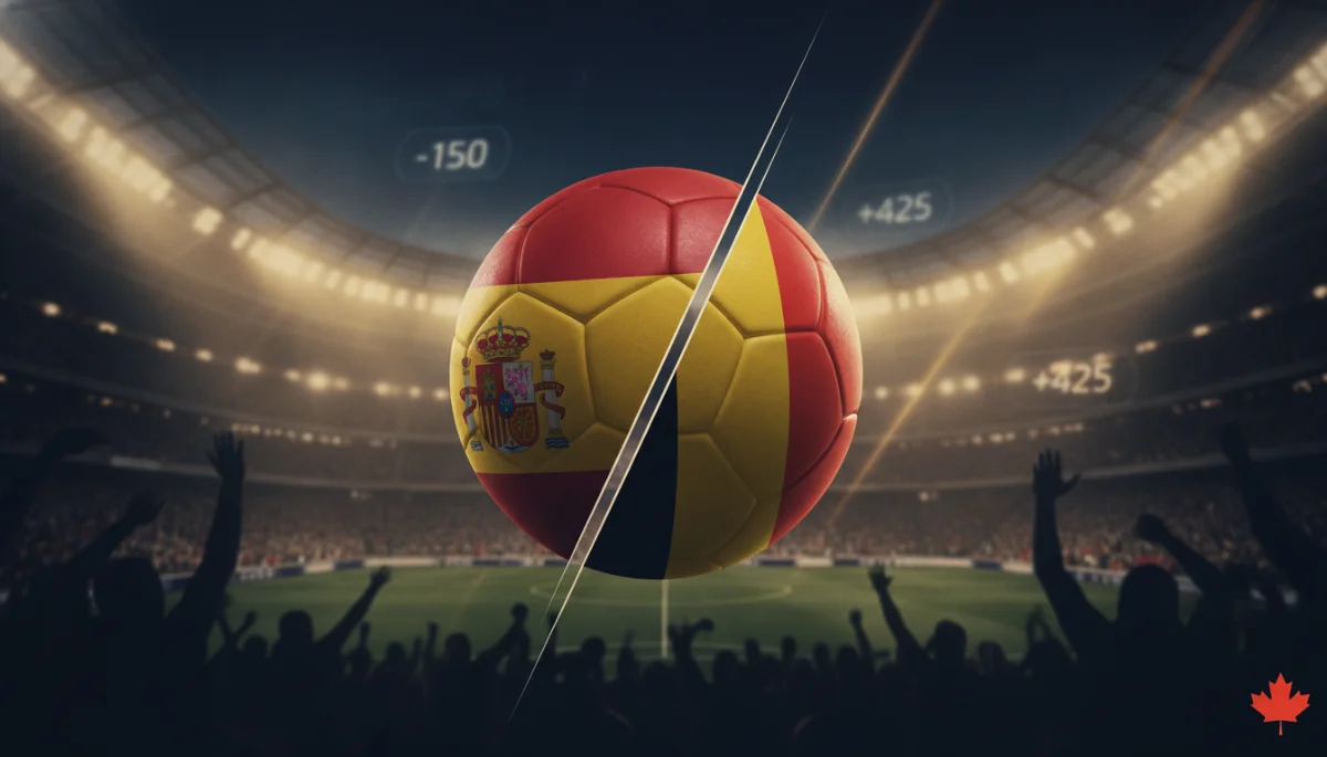 Quart de finale CDM 2026 : Espagne ou Belgique pour le parieur canadien ?